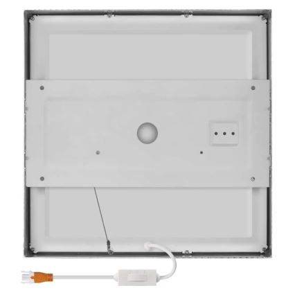 LED Stropna svetilka NEXXO LED/28,5W/230V 3000/3500/4000K 30x30 cm mat krom