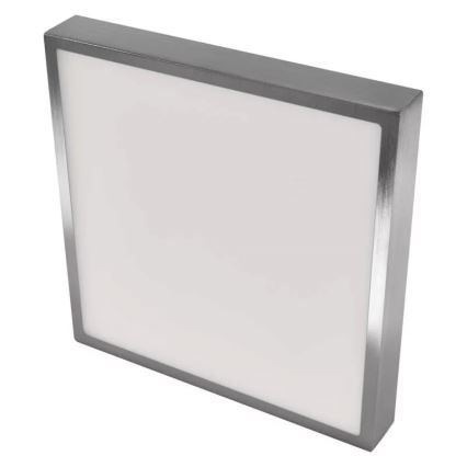 LED Stropna svetilka NEXXO LED/28,5W/230V 3000/3500/4000K 30x30 cm mat krom