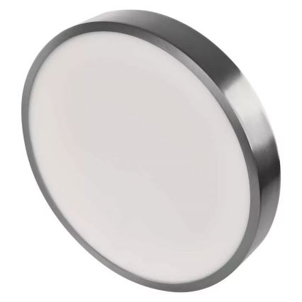 LED Stropna svetilka NEXXO LED/28,5W/230V 3000/3500/4000K pr. 30 cm sijajni krom