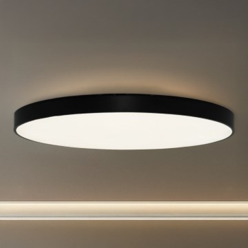 LED stropna svetilka LED/300W/230V 3000/4000/6500K premer 120 cm črna