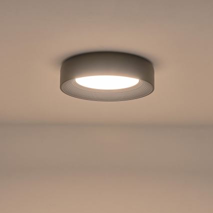 LED Stropna svetilka LED/30W/230V 3000K črna pr. 40 cm