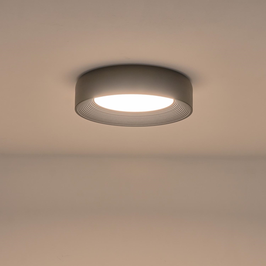 LED Stropna svetilka LED/30W/230V 3000K črna pr. 40 cm