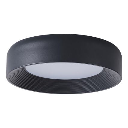 LED Stropna svetilka LED/30W/230V 3000K črna pr. 40 cm