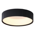 LED Stropna svetilka LED/30W/230V 3000K črna pr. 46 cm