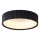 LED Stropna svetilka LED/30W/230V 3000K črna pr. 46 cm