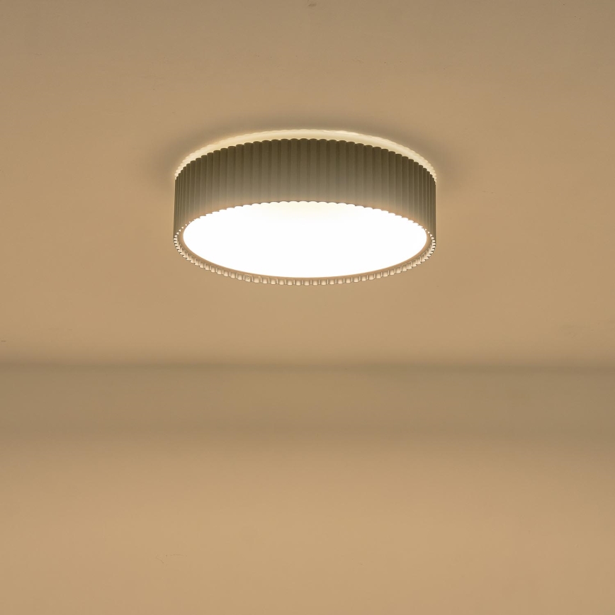 LED Stropna svetilka LED/30W/230V 3000K črna pr. 46 cm