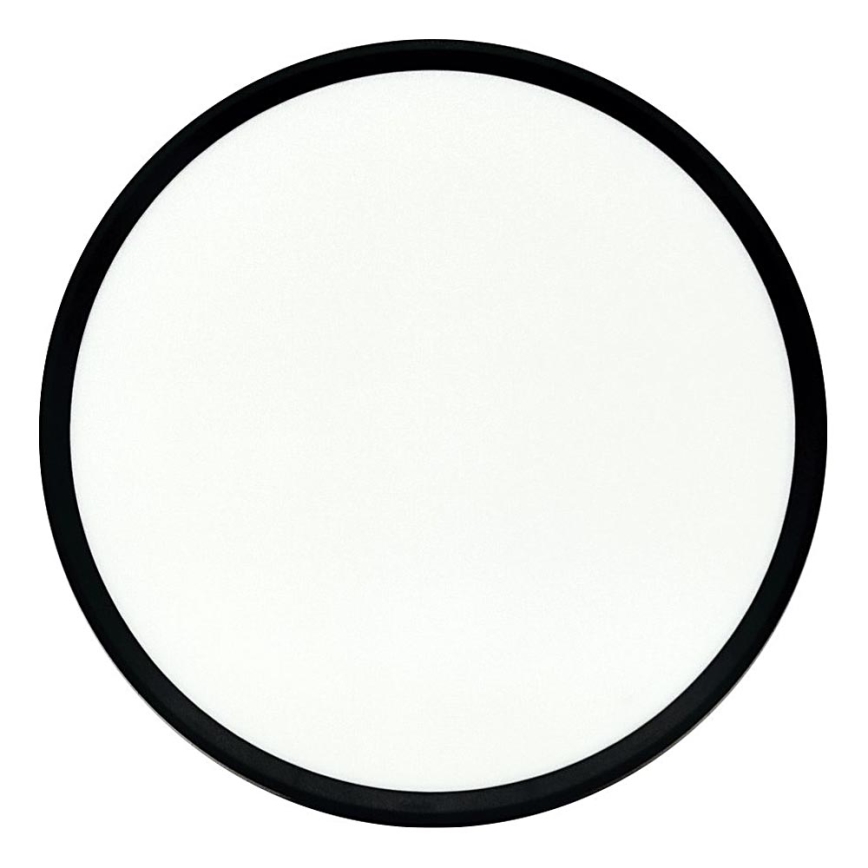LED stropna svetilka LED/32W/230V 3000/4000/6500K Ø 40 cm črna