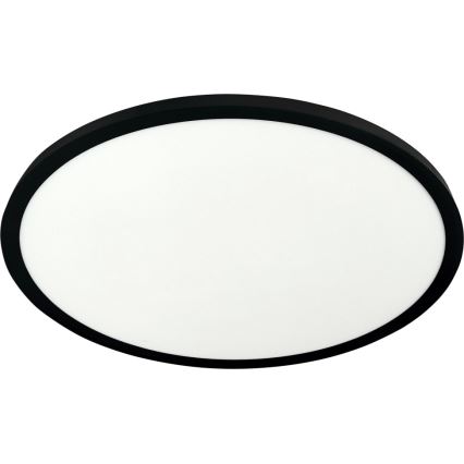 LED stropna svetilka LED/32W/230V 3000/4000/6500K Ø 40 cm črna