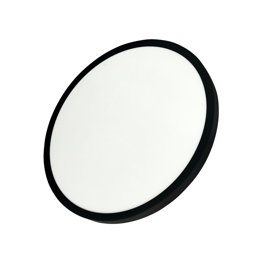 LED stropna svetilka LED/32W/230V 3000/4000/6500K Ø 40 cm črna
