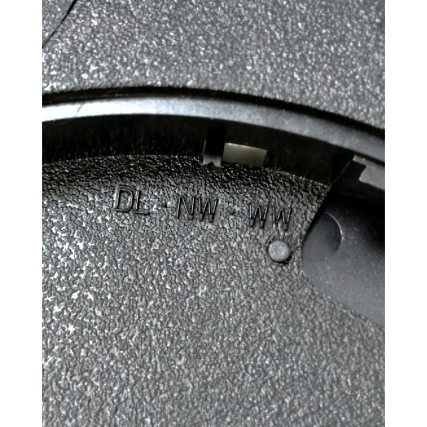 LED stropna svetilka LED/32W/230V 3000/4000/6500K Ø 40 cm črna