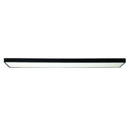 LED Stropna svetilka LED/32W/230V 4000K 120x13 cm črna