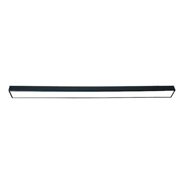 LED Stropna svetilka LED/32W/230V 4000K 120x7 cm črna