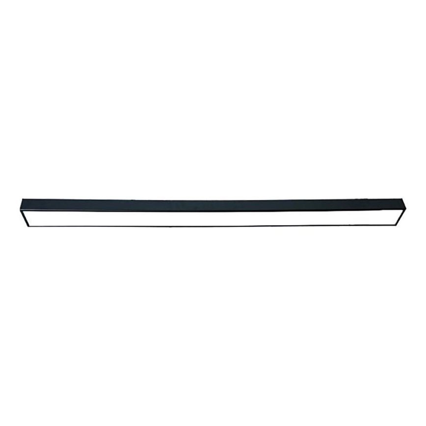 LED Stropna svetilka LED/32W/230V 4000K 120x7 cm črna