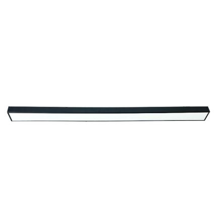 LED Stropna svetilka LED/32W/230V 4000K 120x7 cm črna