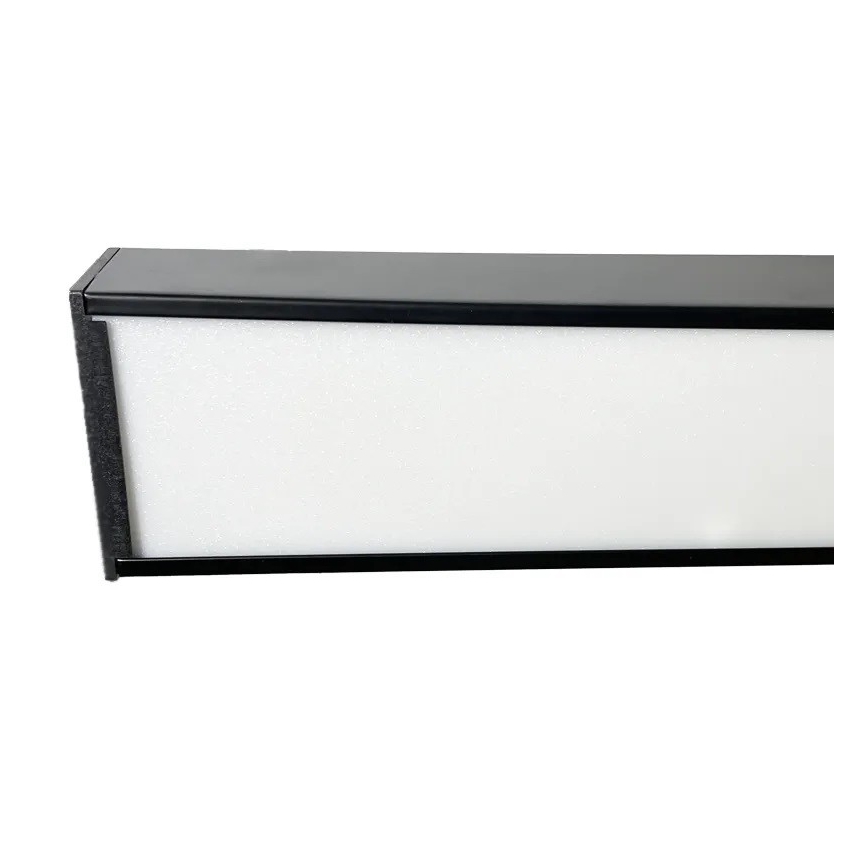 LED Stropna svetilka LED/32W/230V 4000K 120x7 cm črna