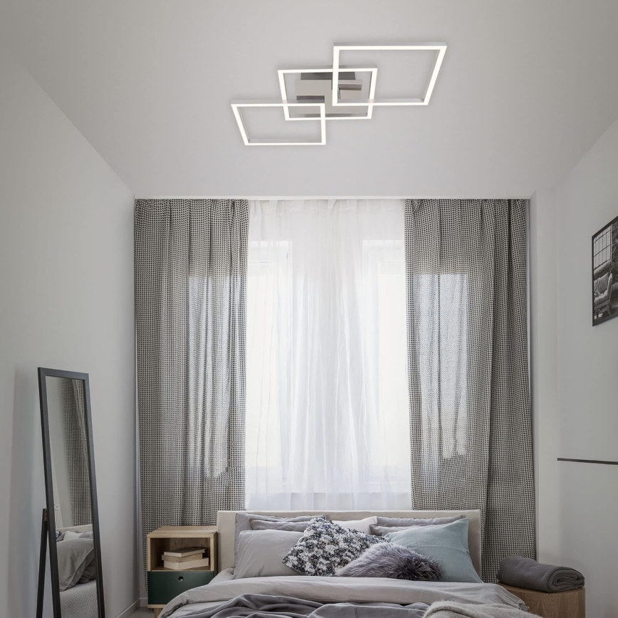 LED stropna svetilka LED/33W/230V 3000K mat krom