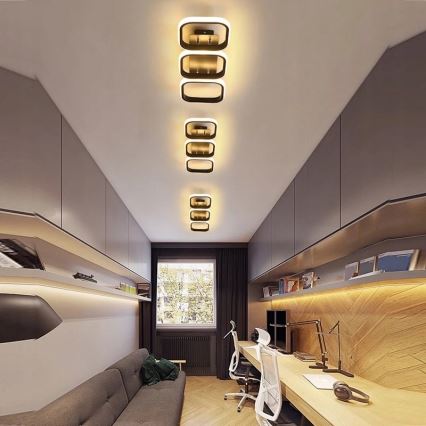 LED stropna svetilka LED/33W/230V črna