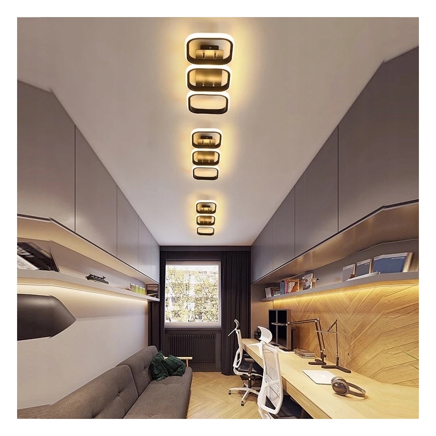 LED stropna svetilka LED/33W/230V črna