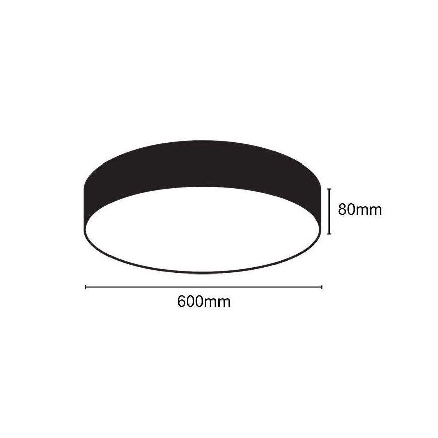LED Stropna svetilka LED/35W/230V 4000K pr. 60 cm