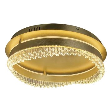 LED stropna svetilka LED/36W/230V Ø 43 cm zlata