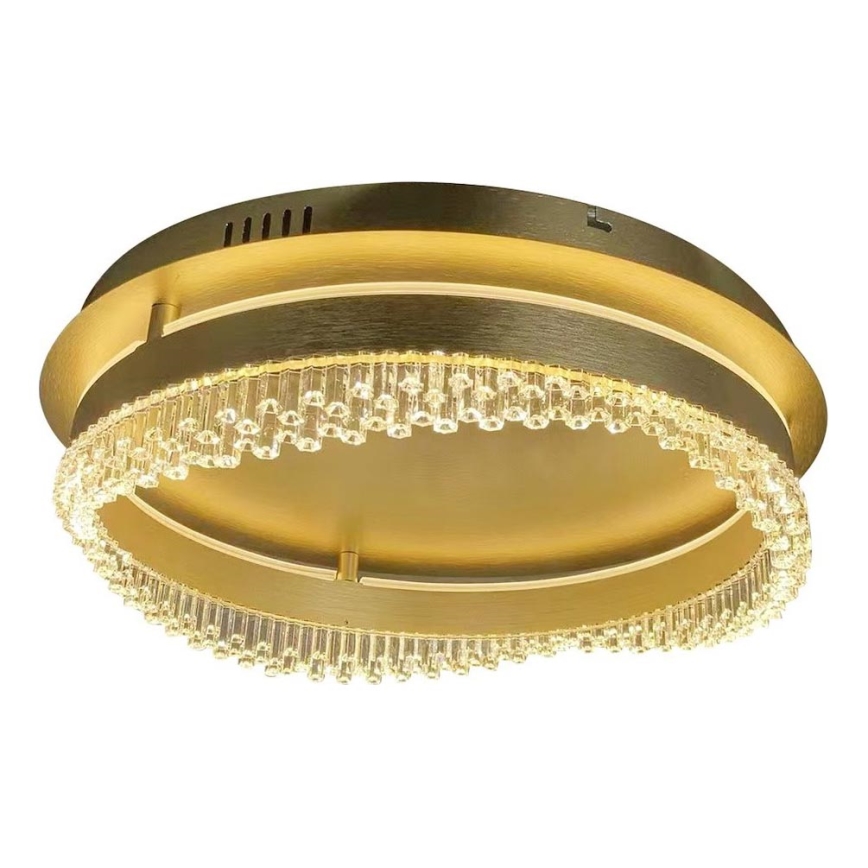 LED stropna svetilka LED/36W/230V Ø 43 cm zlata