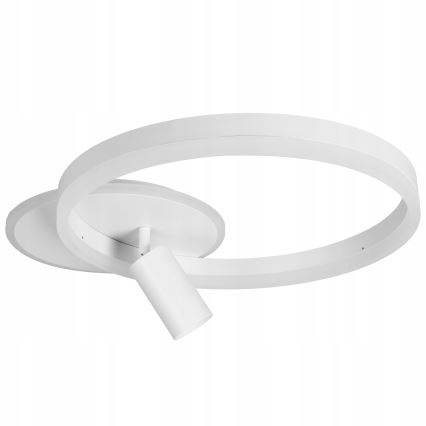 LED stropna svetilka LED/38W/230V + 1xGU10/30W bela