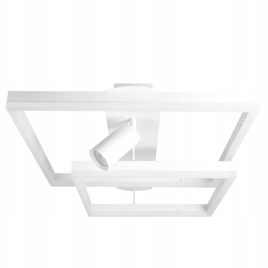 LED stropna svetilka LED/38W/230V + 1xGU10/30W bela