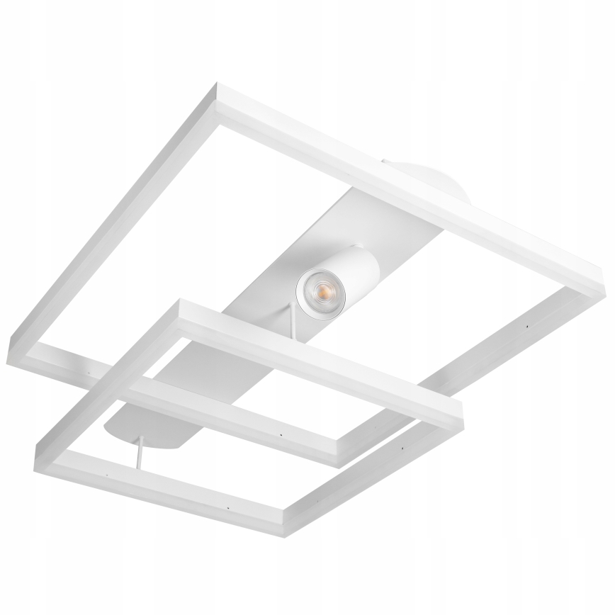 LED stropna svetilka LED/38W/230V + 1xGU10/30W bela