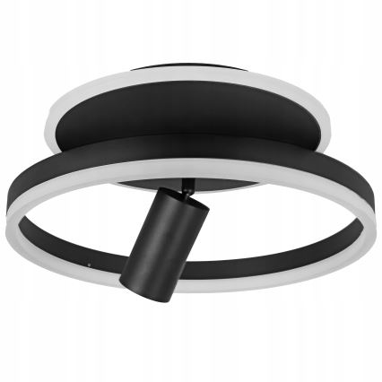 LED stropna svetilka LED/38W/230V + 1xGU10/30W črna