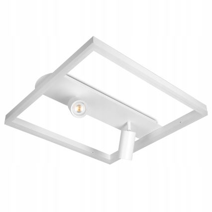 LED stropna svetilka LED/38W/230V + 2xGU10/30W bela