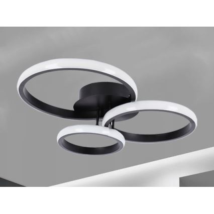 LED stropna svetilka LED/38W/230V črna