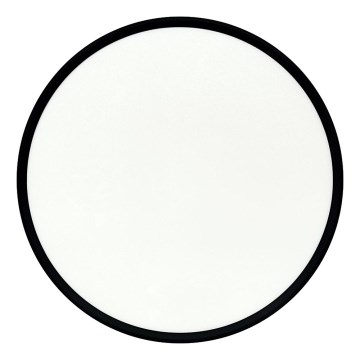 LED stropna svetilka LED, 40 W, 230 V, 3000/4000/6500 K (nastavljiva), premer 50 cm, črna