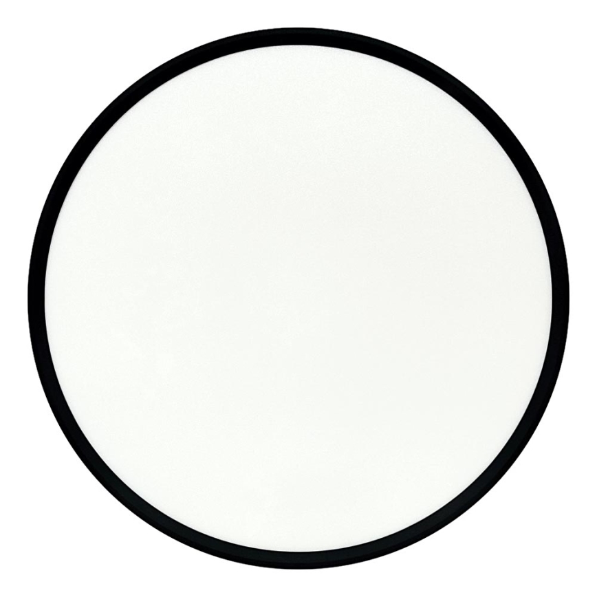 LED stropna svetilka LED, 40 W, 230 V, 3000/4000/6500 K (nastavljiva), premer 50 cm, črna