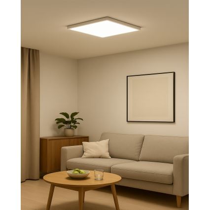 LED stropna svetilka LED/40W/230V 3000/4000/6500K 50x50 cm bela