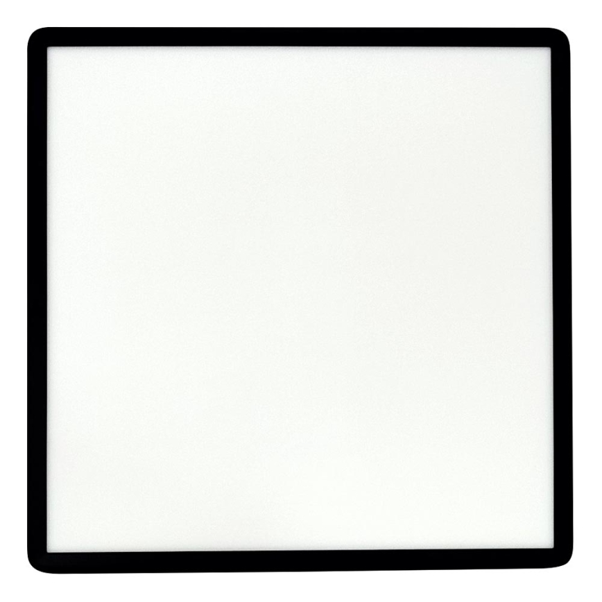 LED stropna svetilka LED/40W/230V 3000/4000/6500K 50x50 cm črna