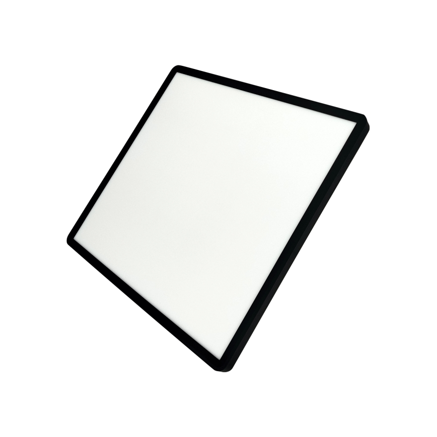 LED stropna svetilka LED/40W/230V 3000/4000/6500K 50x50 cm črna