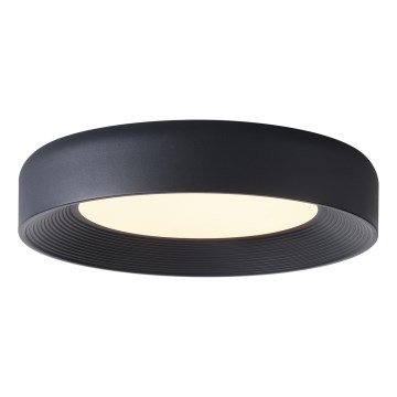 LED Stropna svetilka LED/40W/230V 3000K črna pr. 50 cm