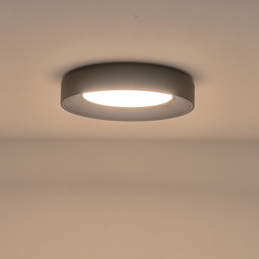 LED Stropna svetilka LED/40W/230V 3000K črna pr. 50 cm