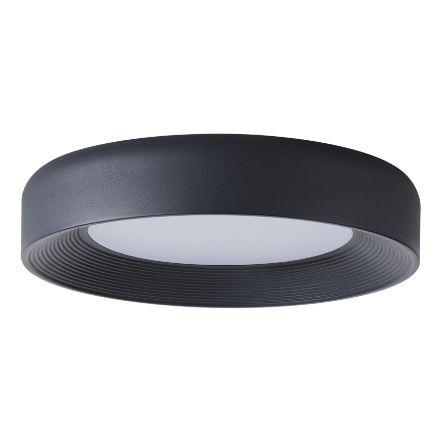 LED Stropna svetilka LED/40W/230V 3000K črna pr. 50 cm