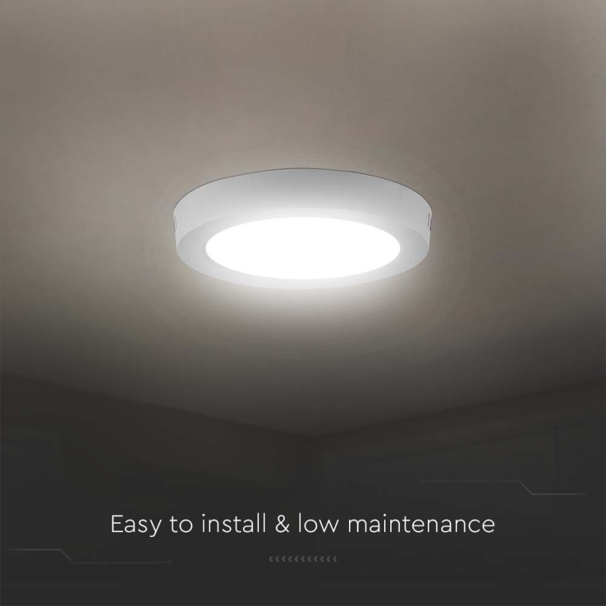 LED Stropna svetilka LED/6W/230V 3000K bela