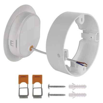 LED stropna svetilka LED/9W/230V premer 12 cm bela