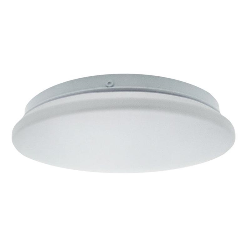 LED stropna svetilka LENA z vgrajenim senzorjem gibanja LED/12W/230V, premer 25,7 cm, bela