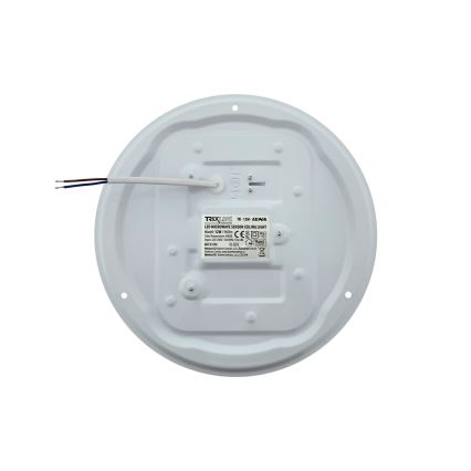 LED stropna svetilka LENA z vgrajenim senzorjem gibanja LED/12W/230V, premer 25,7 cm, bela