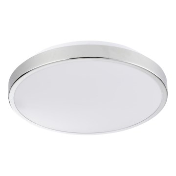 LED stropna svetilka LIBRA LED/15W/230V 4000K premer 29 cm sijajni krom