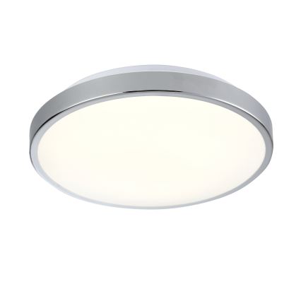 LED stropna svetilka LIBRA LED/15W/230V 4000K premer 29 cm sijajni krom