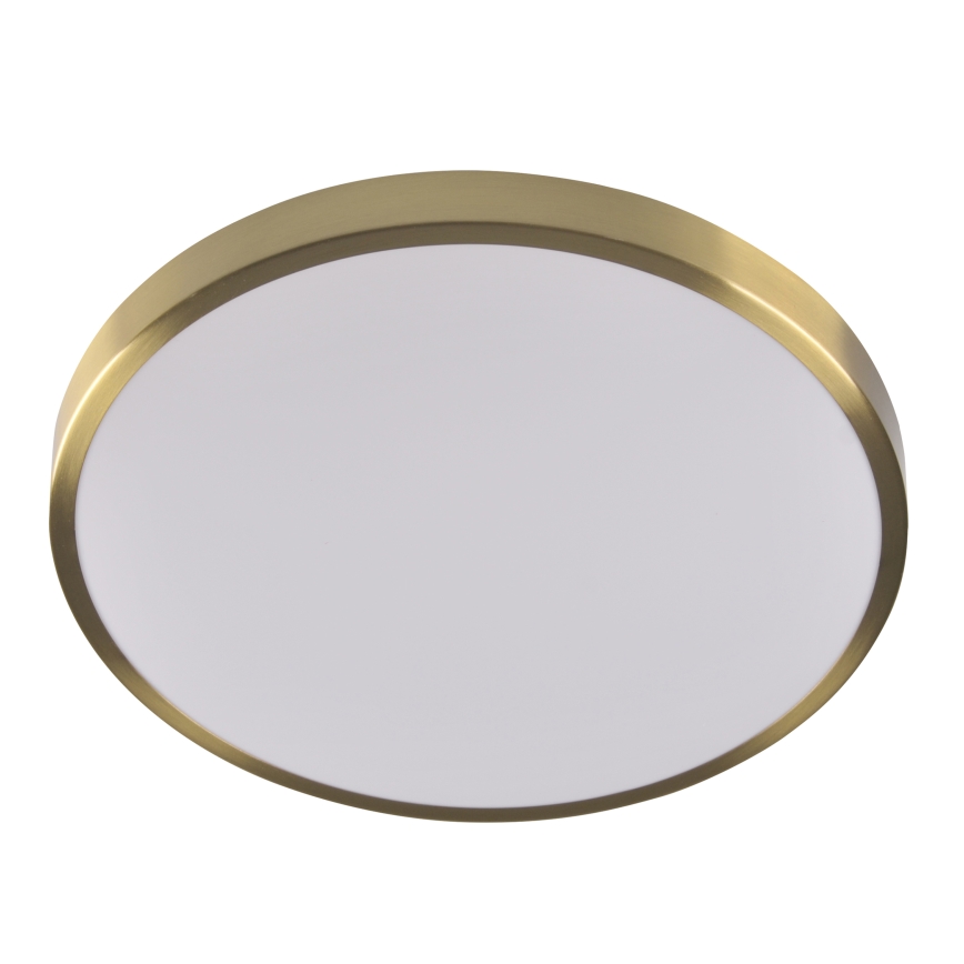 LED stropna svetilka LIBRA LED/15W/230V 4000K premer 29 cm zlata