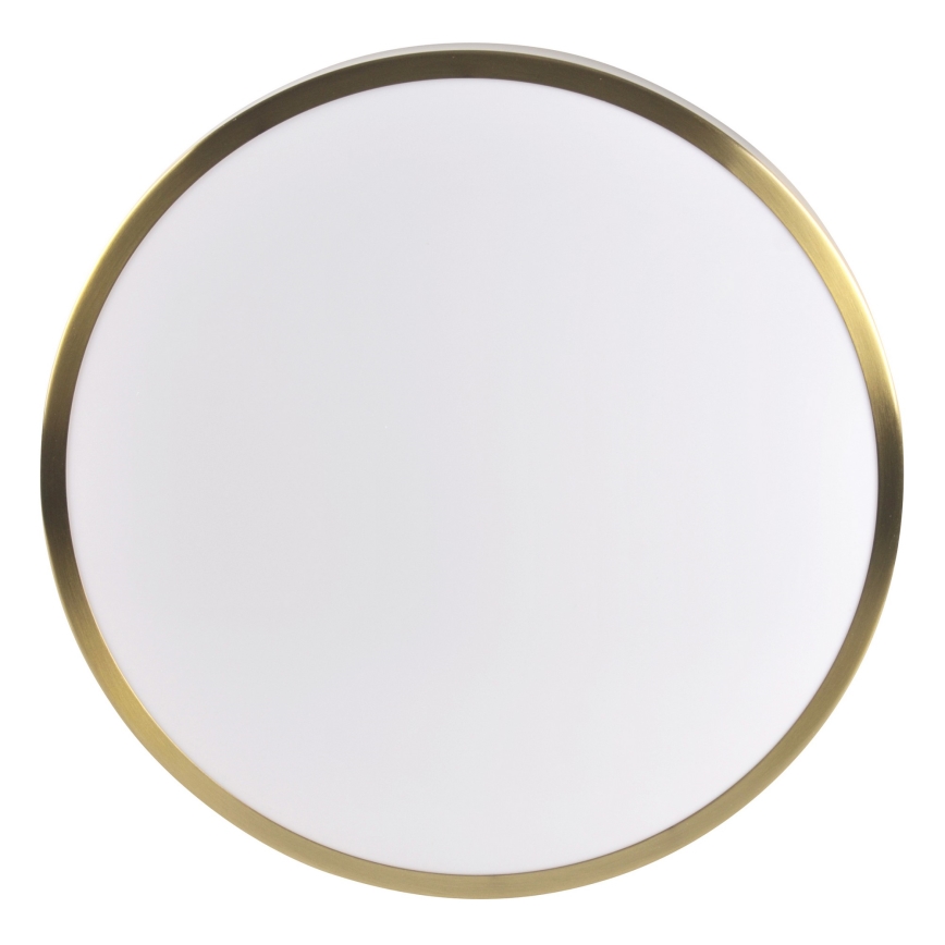 LED stropna svetilka LIBRA LED/15W/230V 4000K premer 29 cm zlata