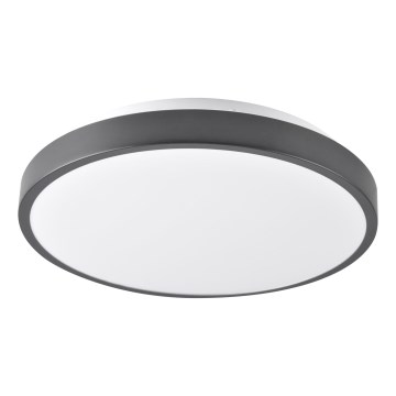 LED stropna svetilka LIBRA LED/15W/230V 4000K Ø 29 cm črna