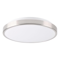 LED stropna svetilka LIBRA LED/15W/230V, premer 29 cm, sijajni krom