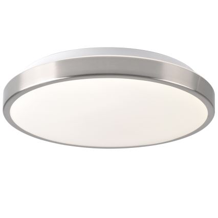LED stropna svetilka LIBRA LED/15W/230V, premer 29 cm, sijajni krom